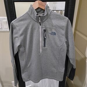 The North Face Gray Quarter-Zip Pullover